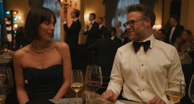 Seth Rogen, Rebecca Hall