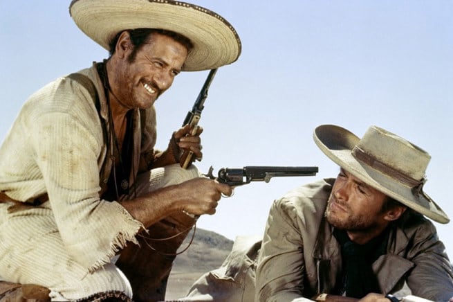 Eli Wallach, Clint Eastwood