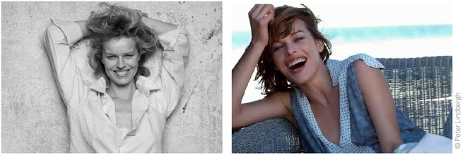 Eva Herzigova, Milla Jovovich