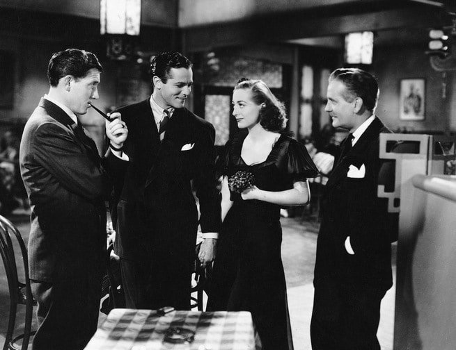 Spencer Tracy, Alan Curtis, Joan Crawford, Ralph Morgan