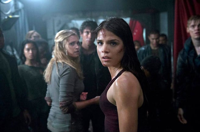 Eliza Taylor, Marie Avgeropoulos, Bob Morley