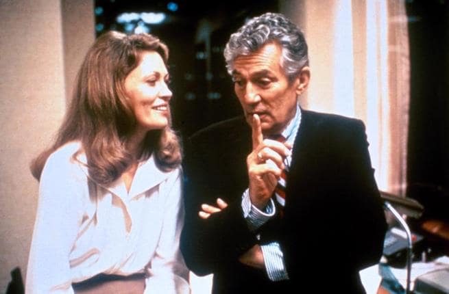 Peter Finch, Faye Dunaway