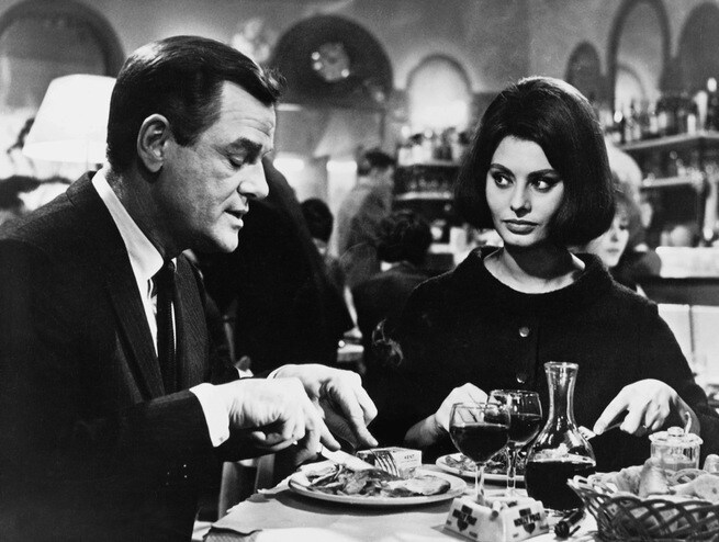 Gig Young, Sophia Loren