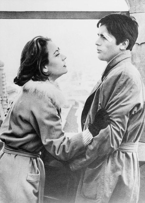 Annie Girardot, Alain Delon