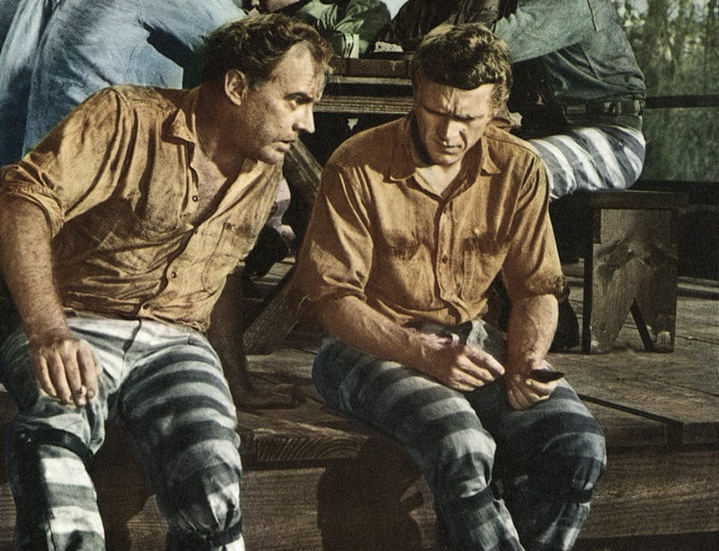 Arthur Kennedy, Steve McQueen