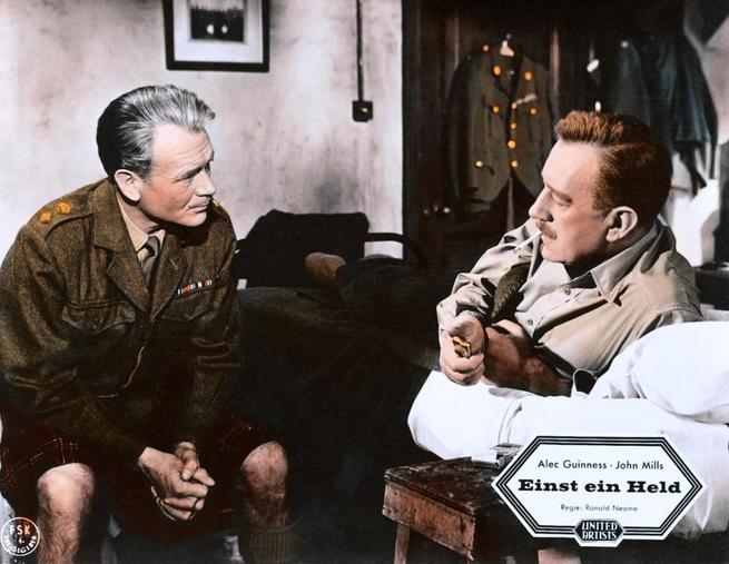 John Mills, Alec Guinness