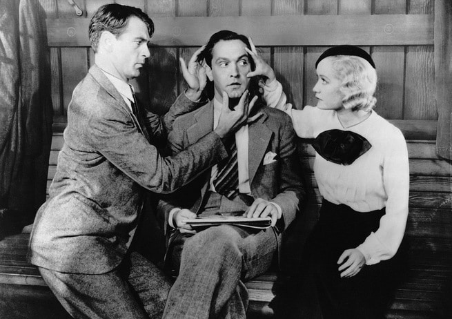 Gary Cooper, Miriam Hopkins, Fredric March