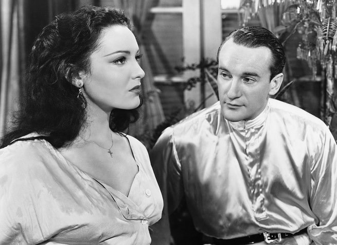 George Sanders, Linda Darnell