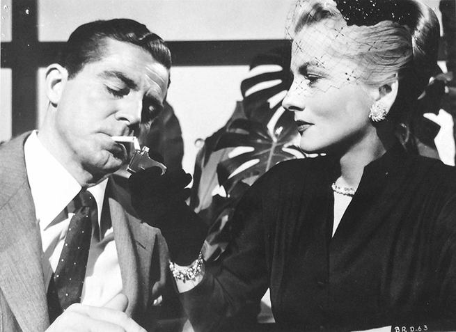 Dana Andrews, Joan Fontaine