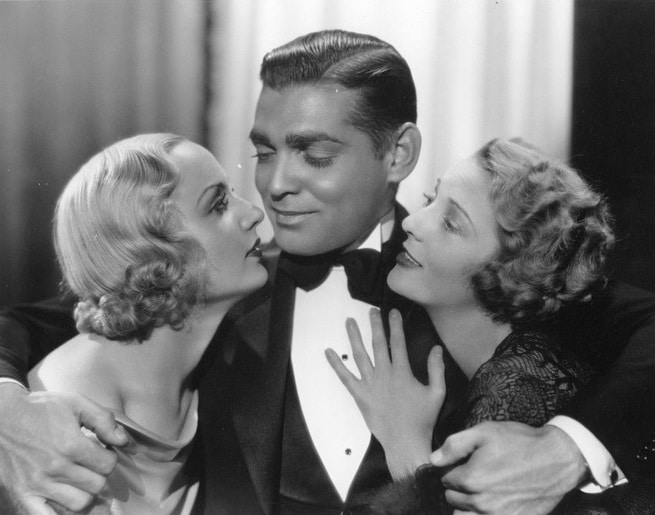 Dorothy Mackaill, Clark Gable, Carole Lombard