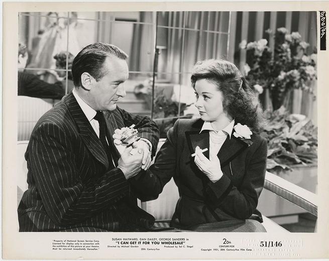 Susan Hayward, George Sanders