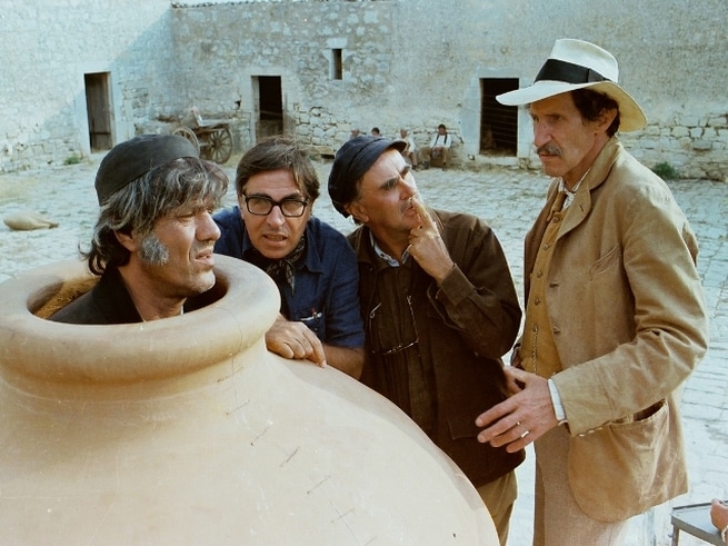 Paolo Taviani, Vittorio Taviani, Franco Franchi, Ciccio Ingrassia