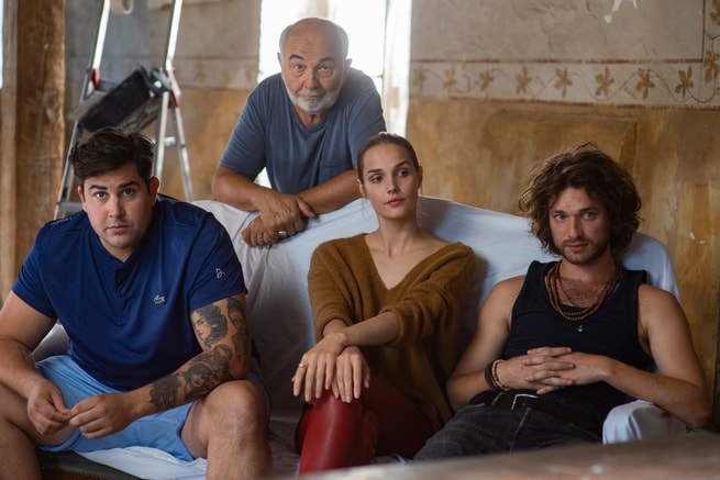 Gérard Jugnot, Artus, Louka Meliava, Camille Lou