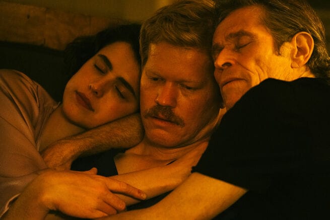 Jesse Plemons, Willem Dafoe, Margaret Qualley