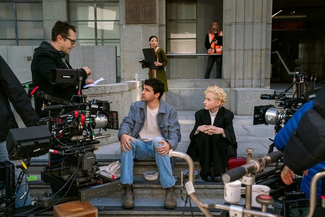 Julia Garner, Christopher Abbott, Leigh Whannell