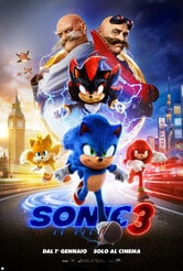 Locandina Sonic 3 - Il film